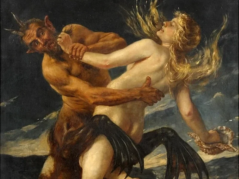 1847-Caspar Augustin Geiger - Il regno di Nettuno